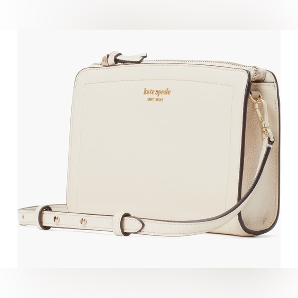 Kate spade ~ knott ~ small leather crossbody bag w/original dust bag - Picture 1 of 5